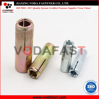 Vodafast Drop in Anchor Zinc Plated Yellow Zinc Plated