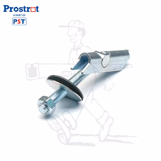 Gravity Toggle Bolt Heavy Duty Hollow Wall Anchor, Zinc Plated with Carbon Steel